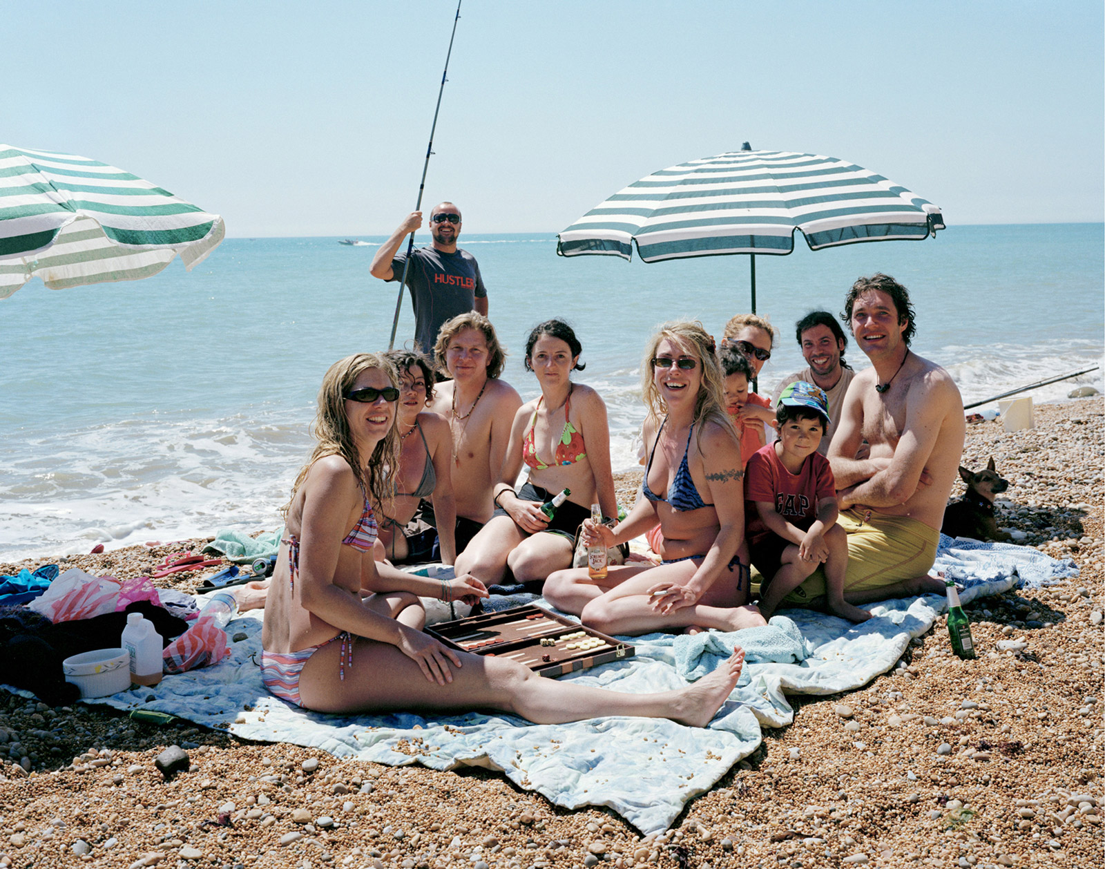 A photograph from Trish Morrissey’s 2005-2007 series “Front” which is titled “Chloe Gwynne, May 30th, 2005.” 