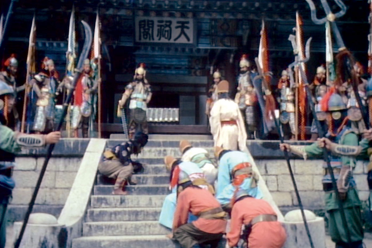 A 1985 still from the film “Pulgasari.”