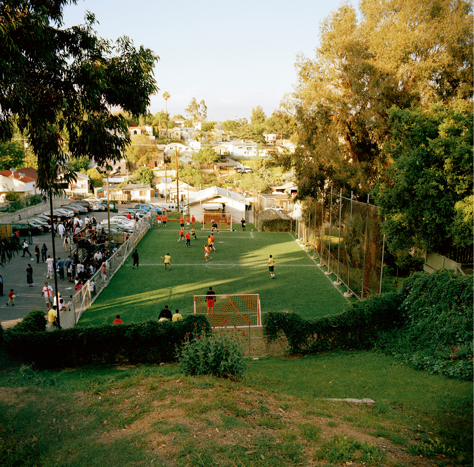 A photograph of Highland Park in Los Angeles.