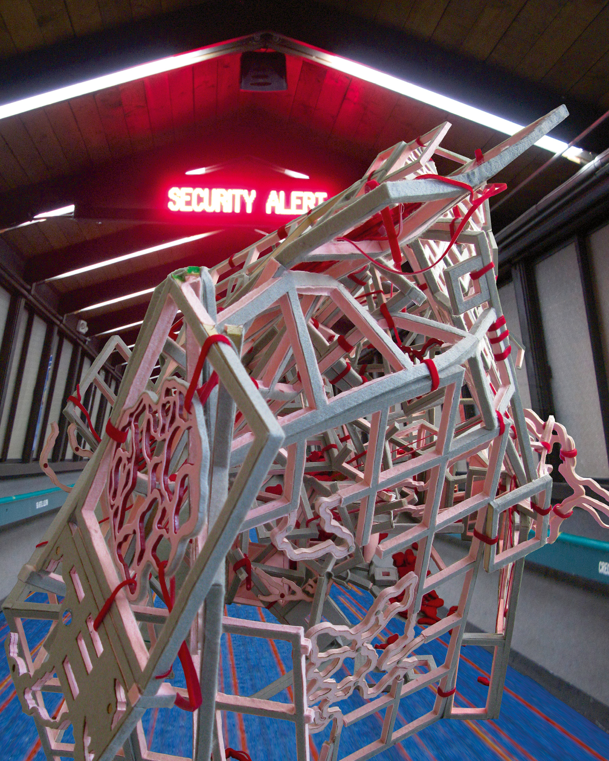 A photograph of a two thousand and ten artwork by Diana Cooper titled “Bainbridge Ferry.”